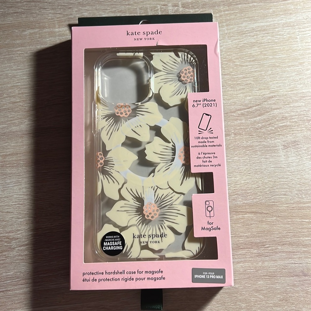 Kate spade iPhone 13 pro max case